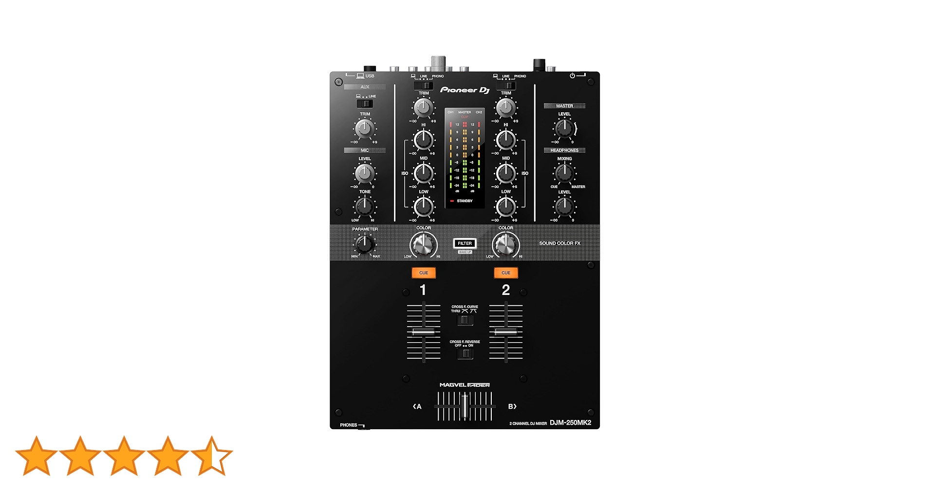 Pioneer DJ　DJM-250MK2　ミキサー パイオニア　2022年製 Pioneer DJ DJM-250MK2 rekordbox対応 2ch DJミキサー